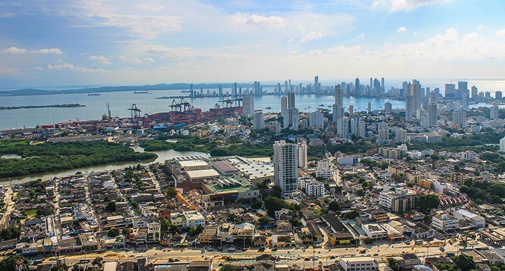 Recorriendo Cartagena durante el día