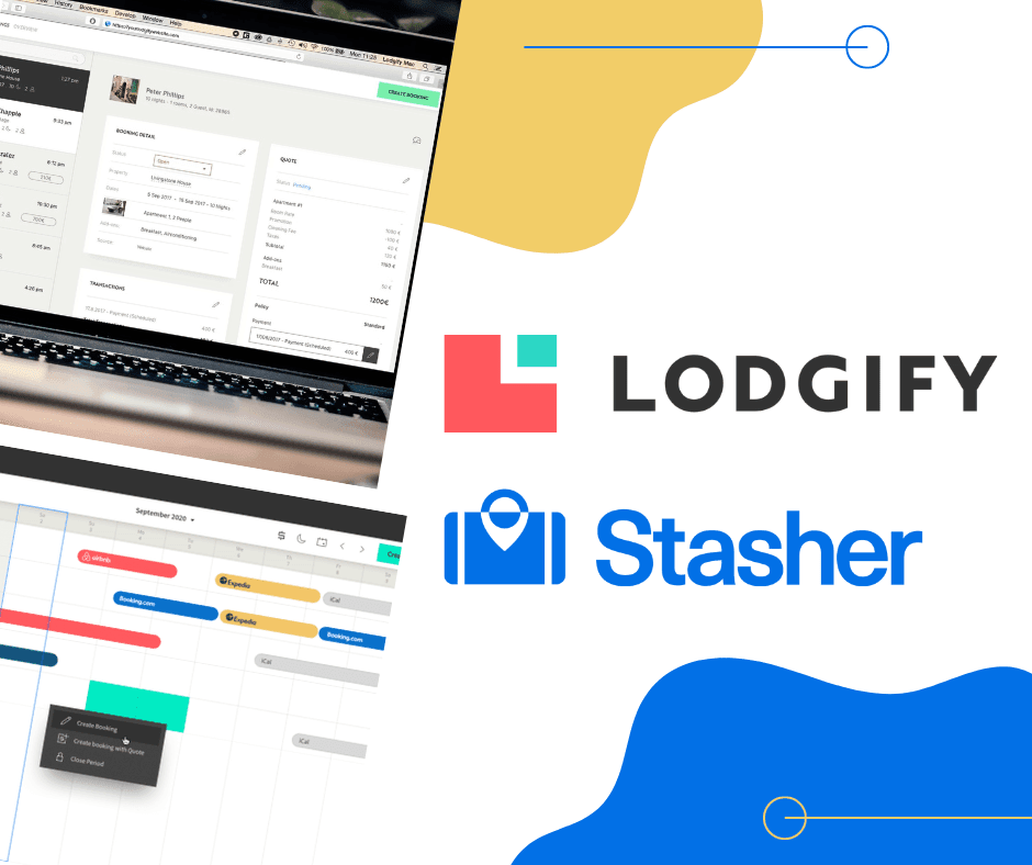 Lodgify x Stasher Partnership Announcement