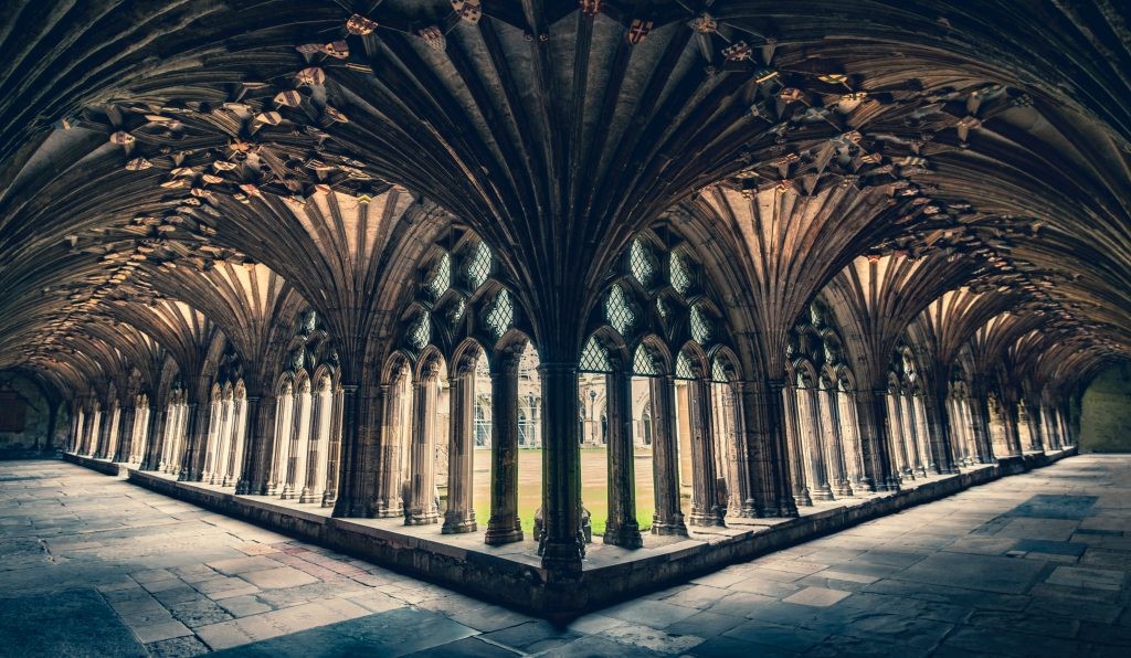Inside of Canterbury Cathedral