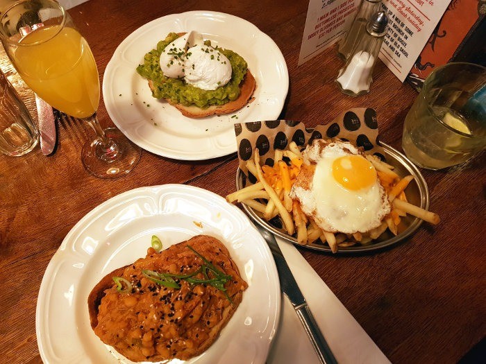 best bottomless brunch in London - Bad Egg