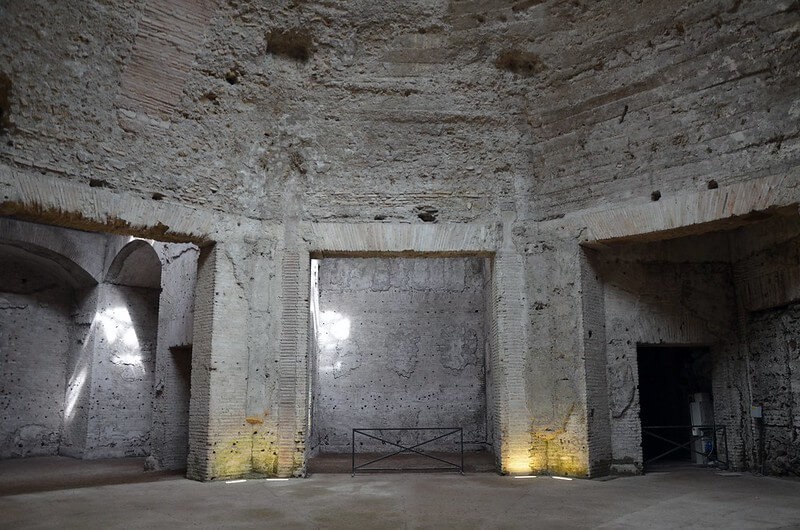 large dome room made of stone