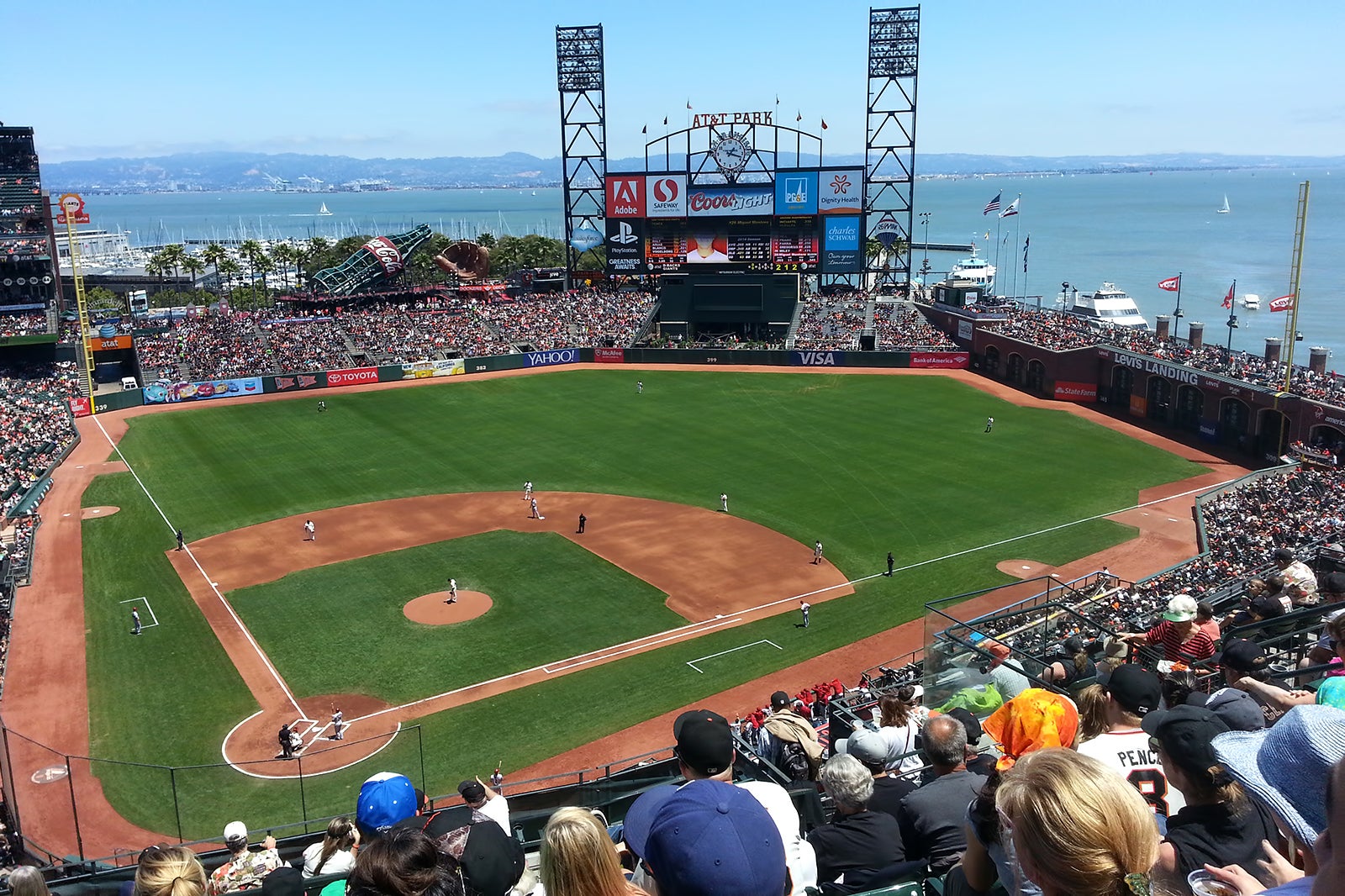 oracle park bag policy