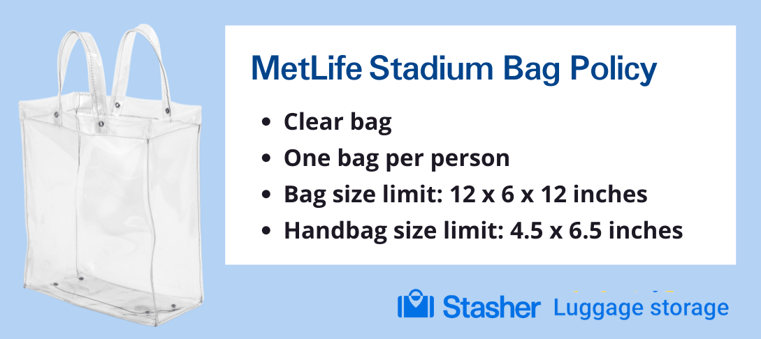 MetLife Stadium Bag Policy 2024: Everything You Need To Know | Stasher Blog