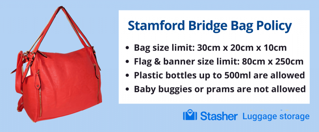 Stamford Bridge Bag Policy